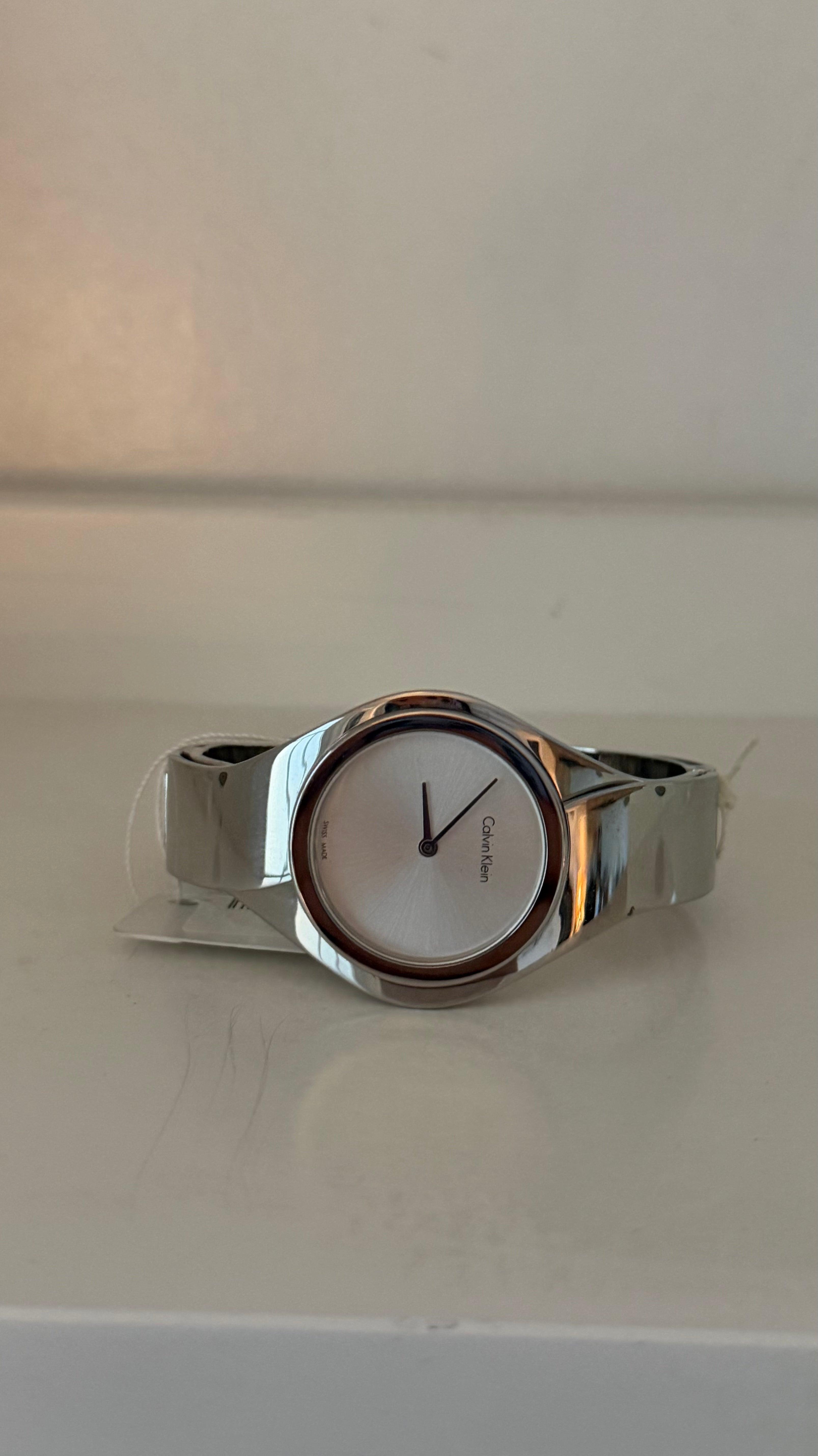 CK stainless steel watch