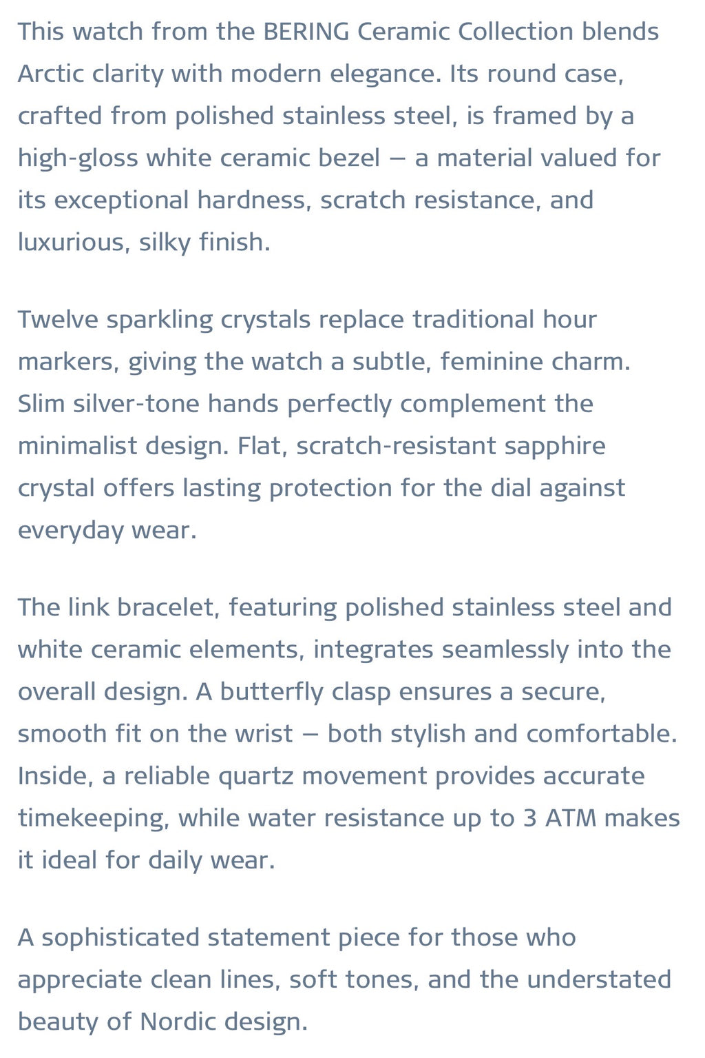 BERING Ceramic watch