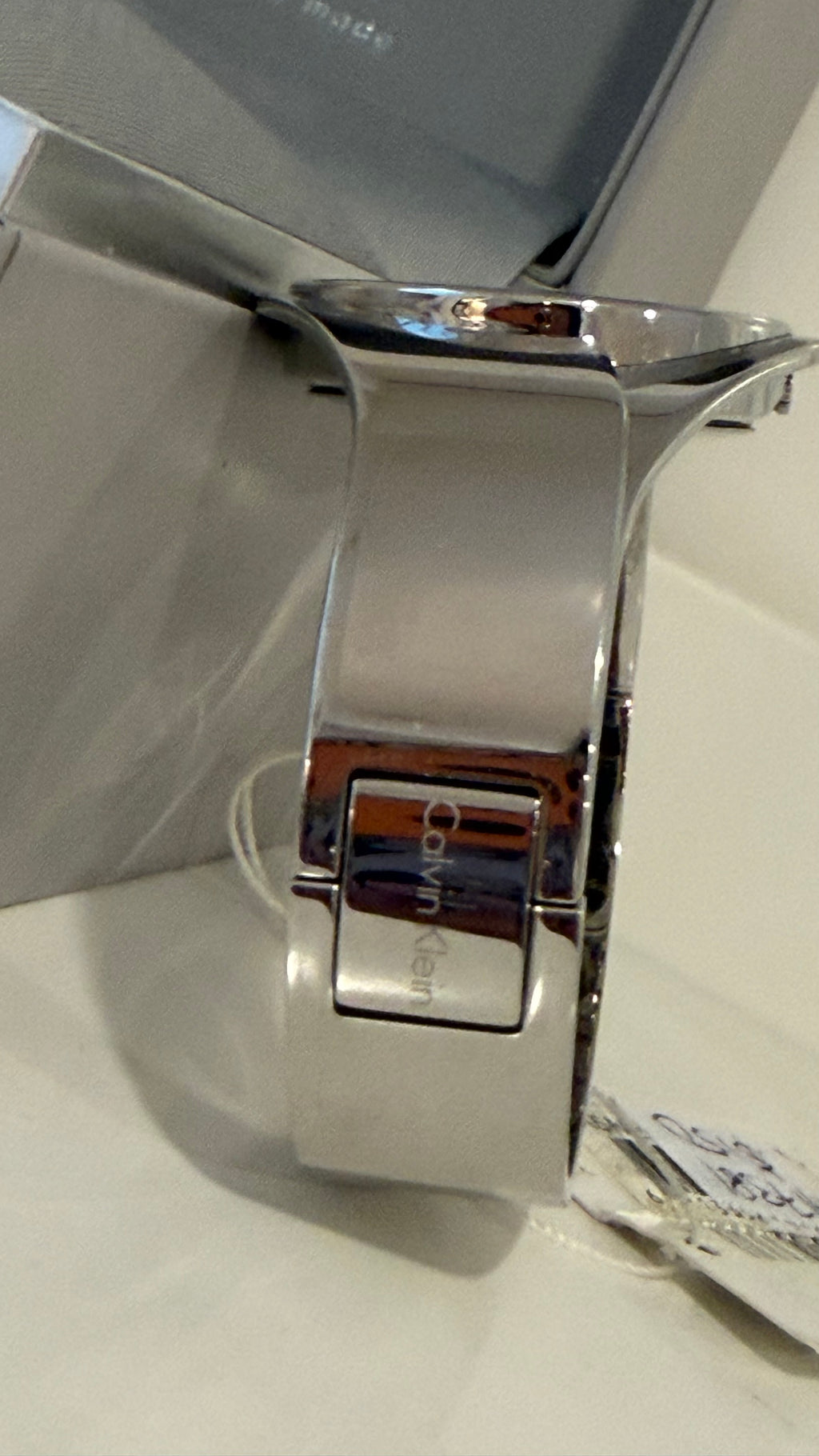 CK stainless steel watch