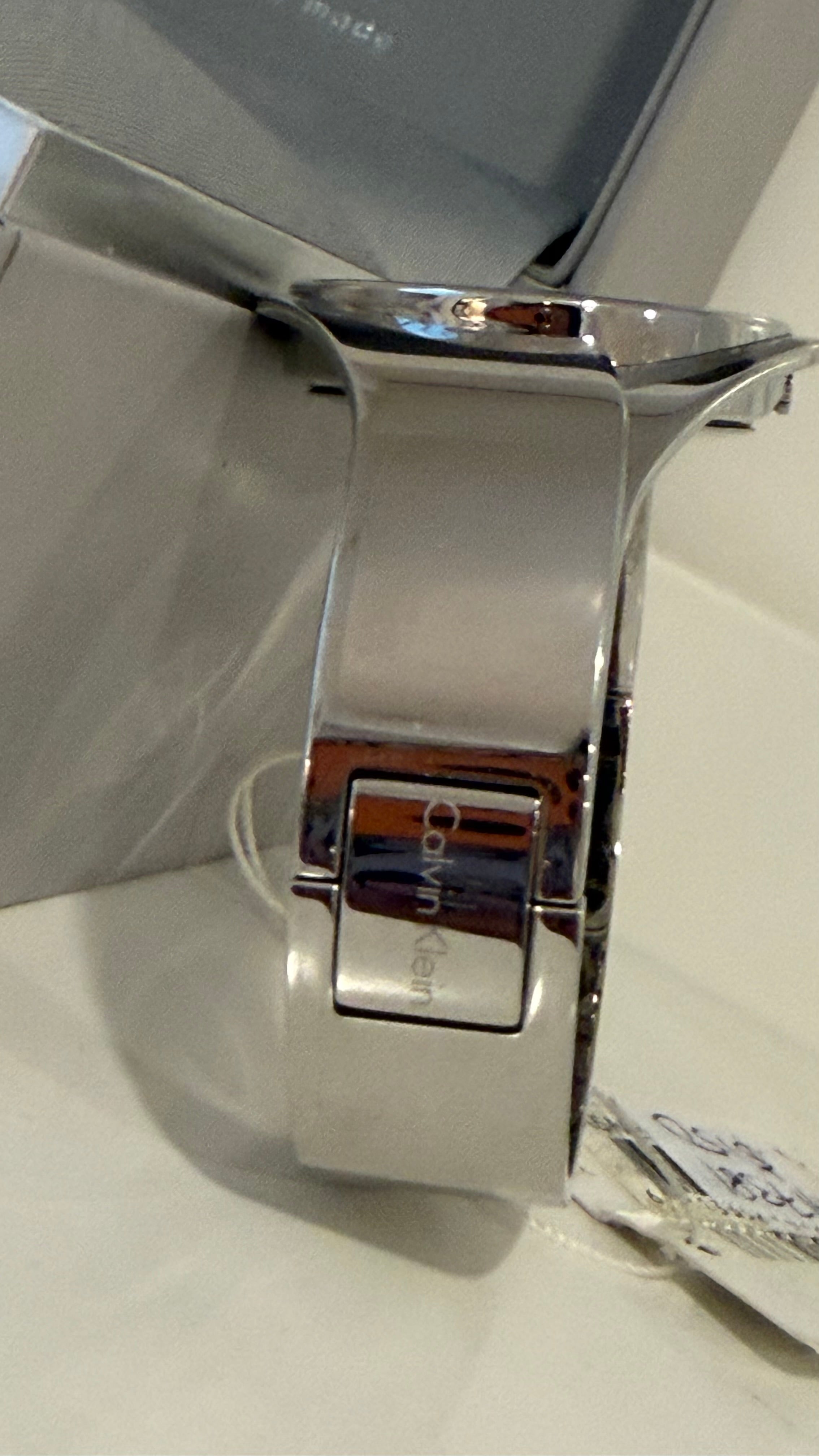 CK stainless steel watch