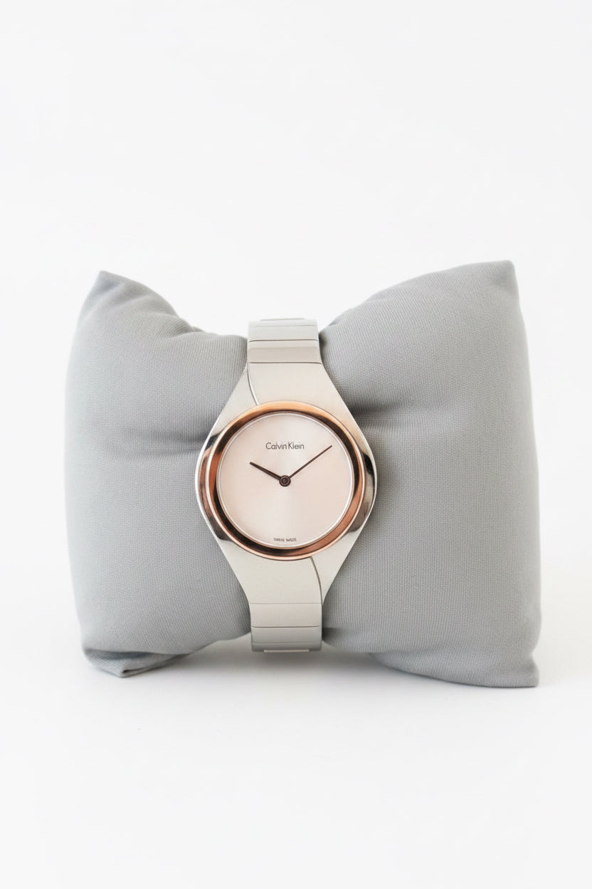 CK stainless steel watch